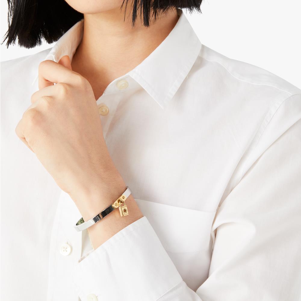 kate spade ゴールドバングル ロックチャーム付き 楽天市場】ケイトスペード ブレスレット バングル 鍵 レディース